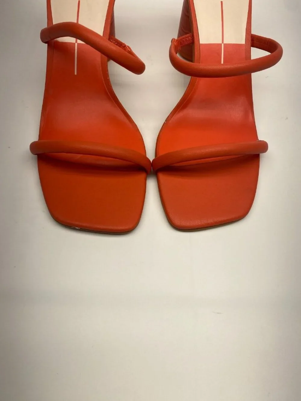 Dolce Vita Womens Noles Red Heel Sandal Sz 9.5